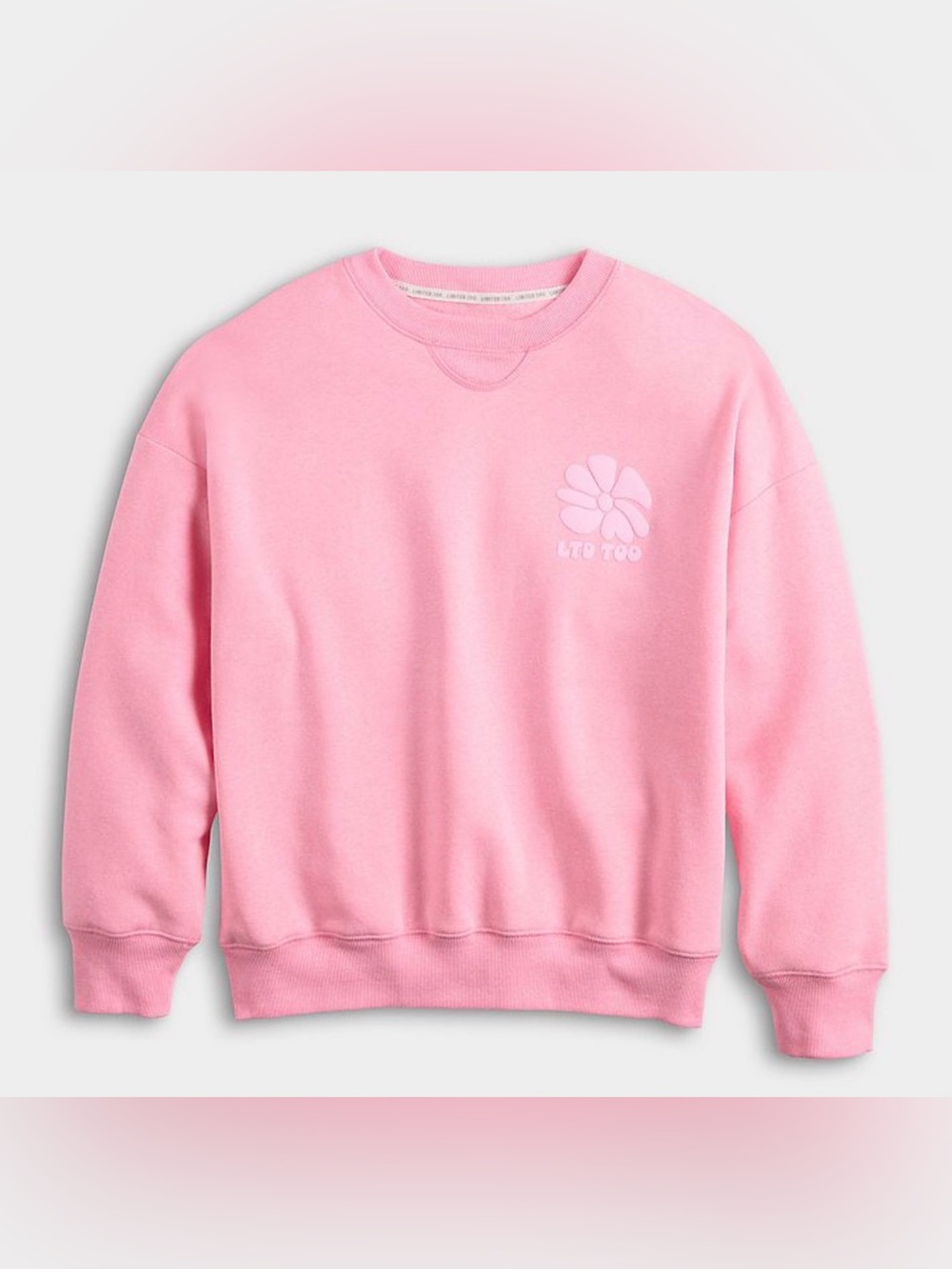 Limited Too Pink Crewneck Sweatshirt